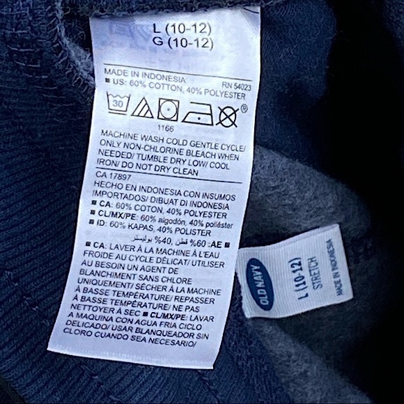 NWT Old Navy Elevated Fleece Jogger Short Navy Stretch Performance Sweat Shorts - Picture 13 of 16